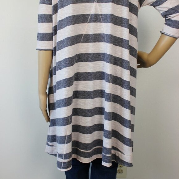 We The Free Striped Asymmetrical Tunic Top - Picture 8 of 10